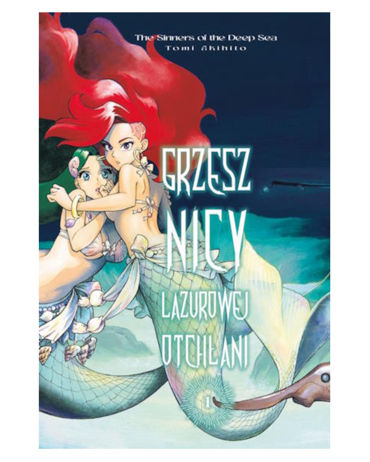 Grzesznicy Lazurowej Otchłani - tom 1 — okładka mangi