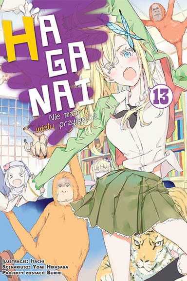 HAGANAI - Nie mam wielu przyjaciół - tom 13 — okładka mangi