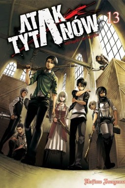 Okładka mangi (JPF) Manga - Attack on Titan tom 13