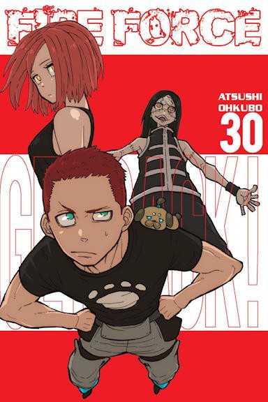 Fire Force - tom 30 — okładka mangi