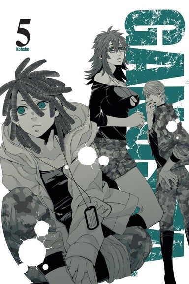 Gangsta manga tom 5 — okładka mangi