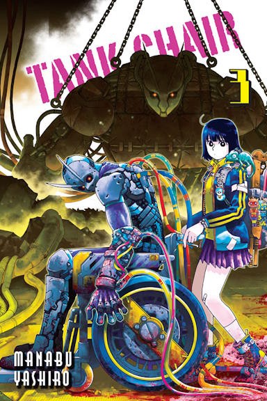 Tank Chair - tom 3 — okładka mangi
