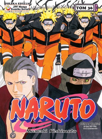 Okładka mangi Manga Naruto tom 36