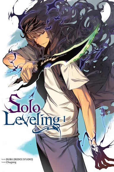 Solo Leveling - tom 1 — okładka mangi