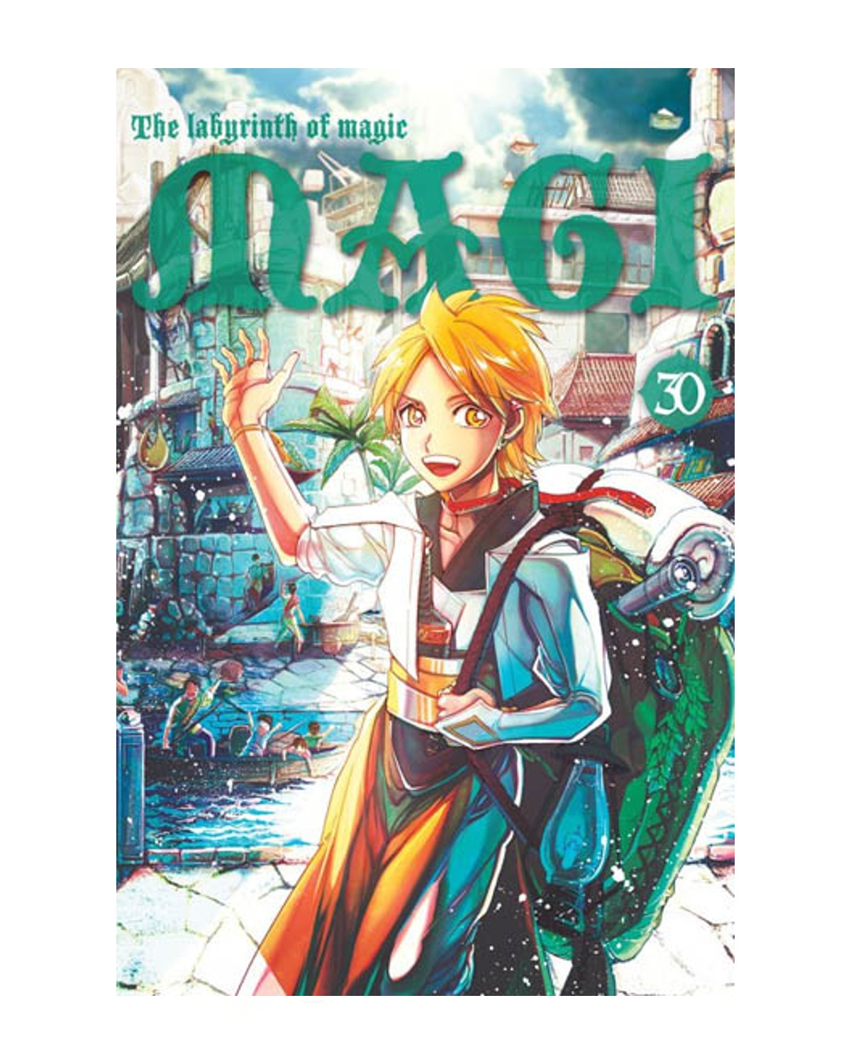 Magi: the labyrinth of magic - tom 30 — okładka mangi