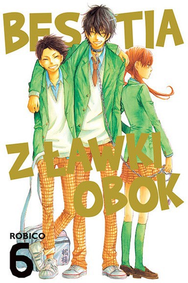 Okładka mangi Bestia z ławki obok  - tom 6