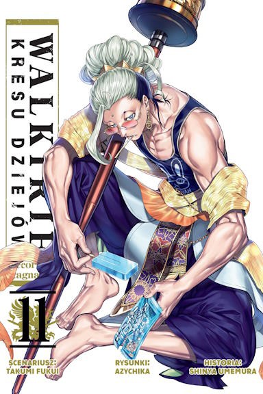 Walkirie kresu dziejów - tom 11 — okładka mangi