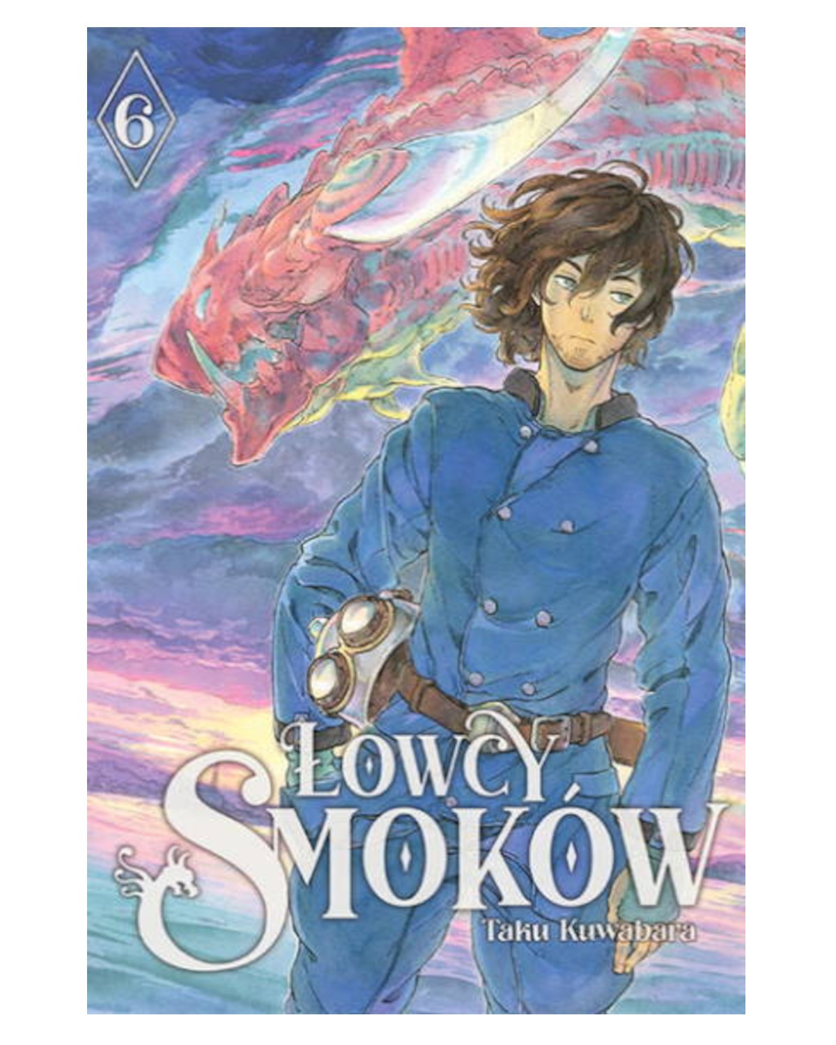 Manga Łowcy Smoków - tom 6 — okładka mangi