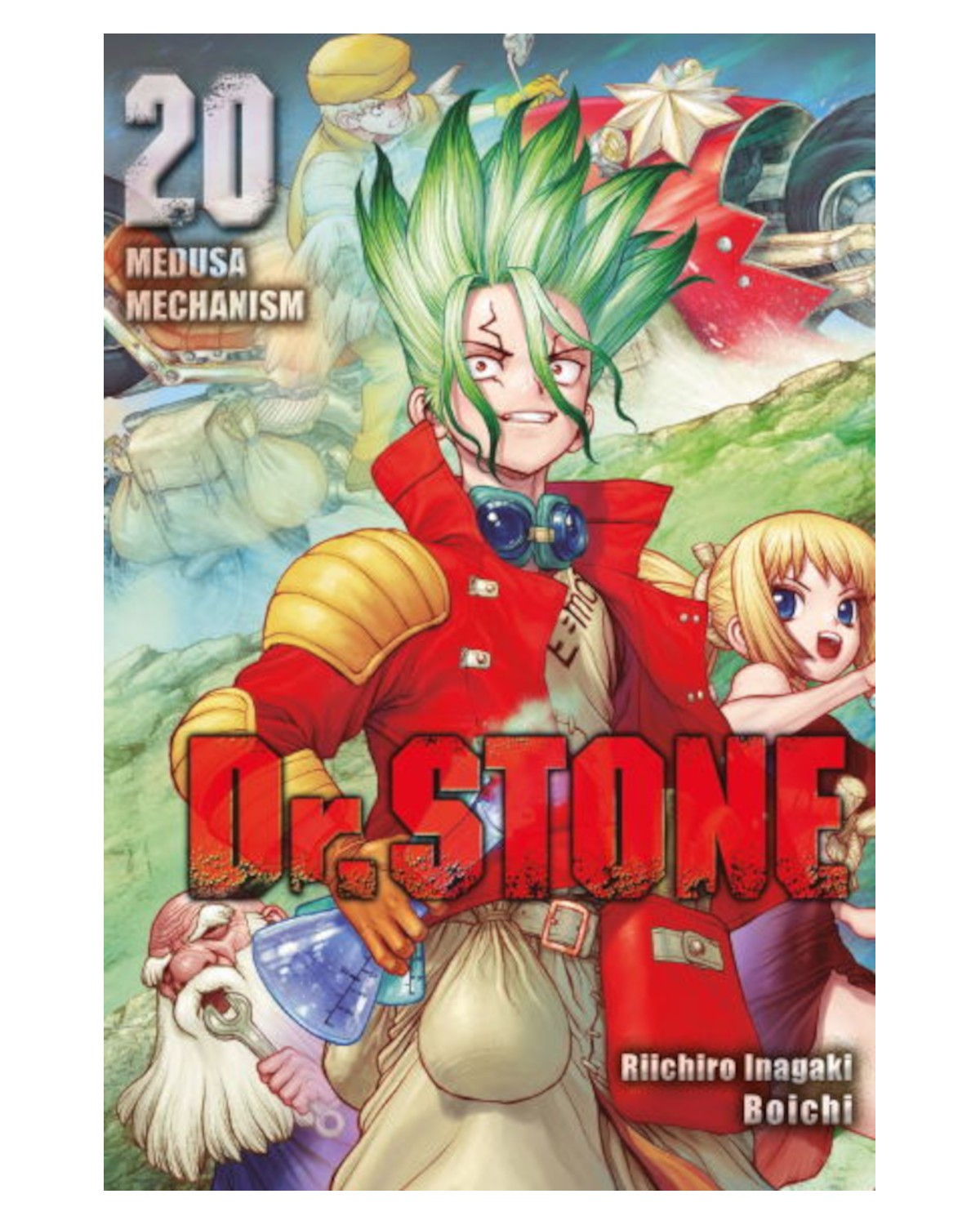 Dr. Stone - tom 20 — okładka mangi