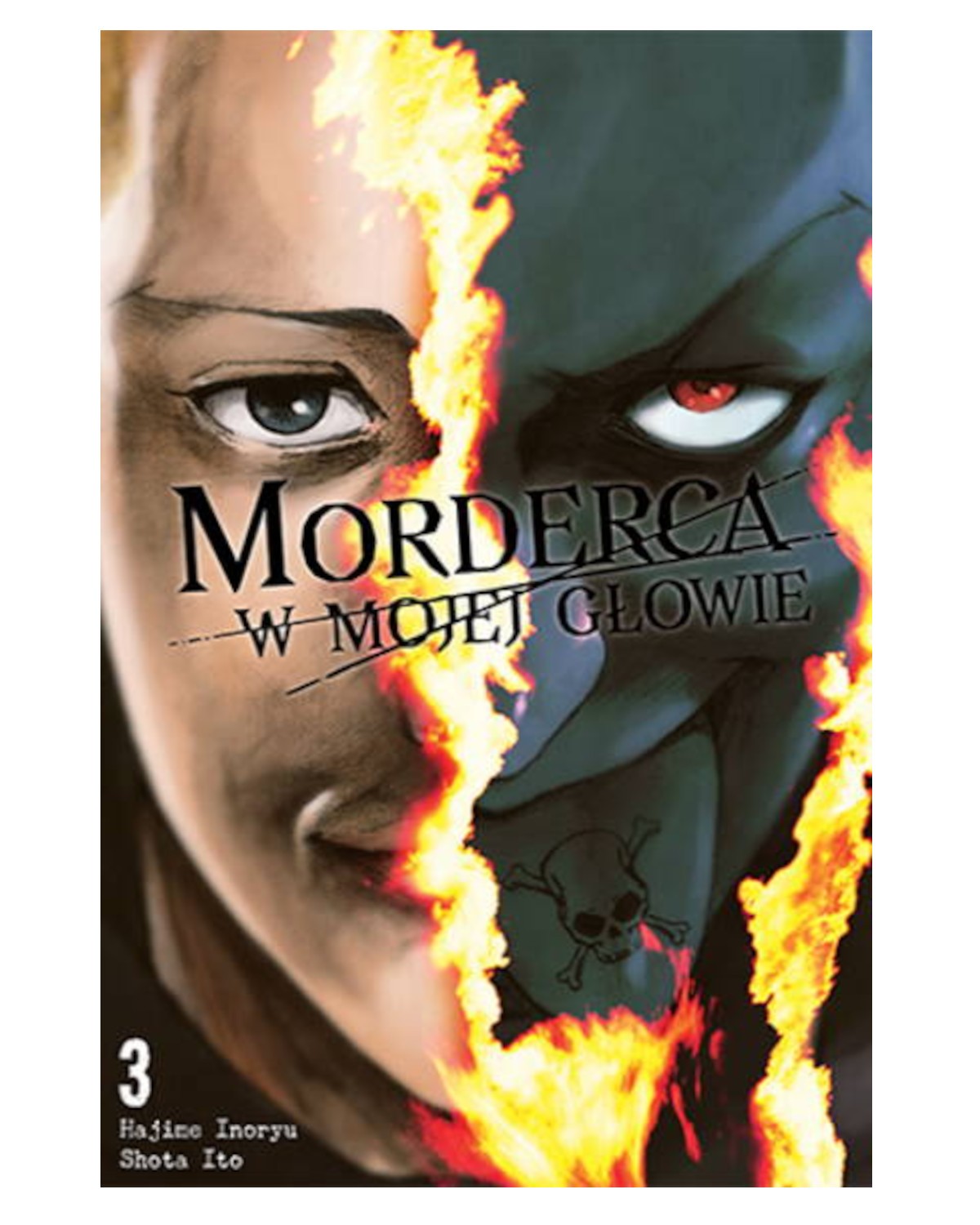 Morderca w Mojej Głowie - tom 3 — okładka mangi