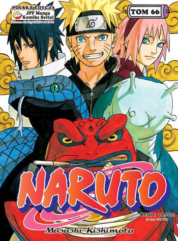Okładka mangi Manga Naruto tom 66