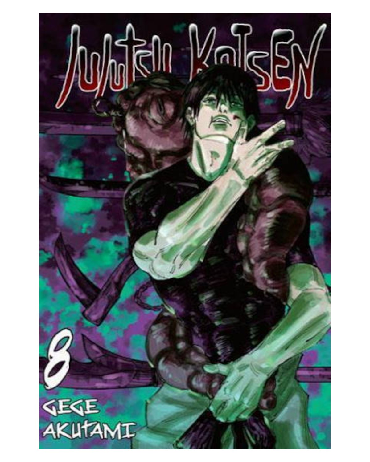 Jujutsu Kaisen - tom 8 — okładka mangi