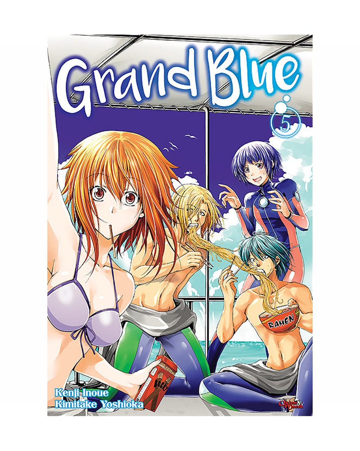 Manga Grand Blue - Tom 5 — okładka mangi
