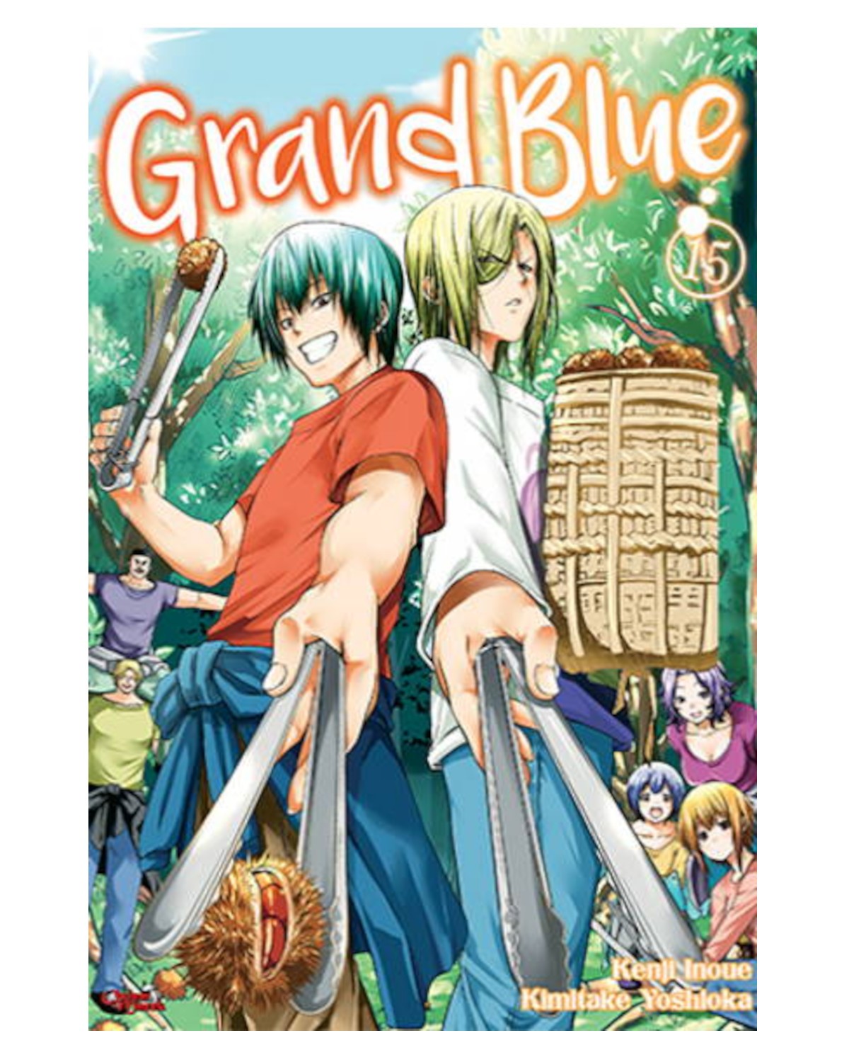 Grand Blue - tom 15 — okładka mangi