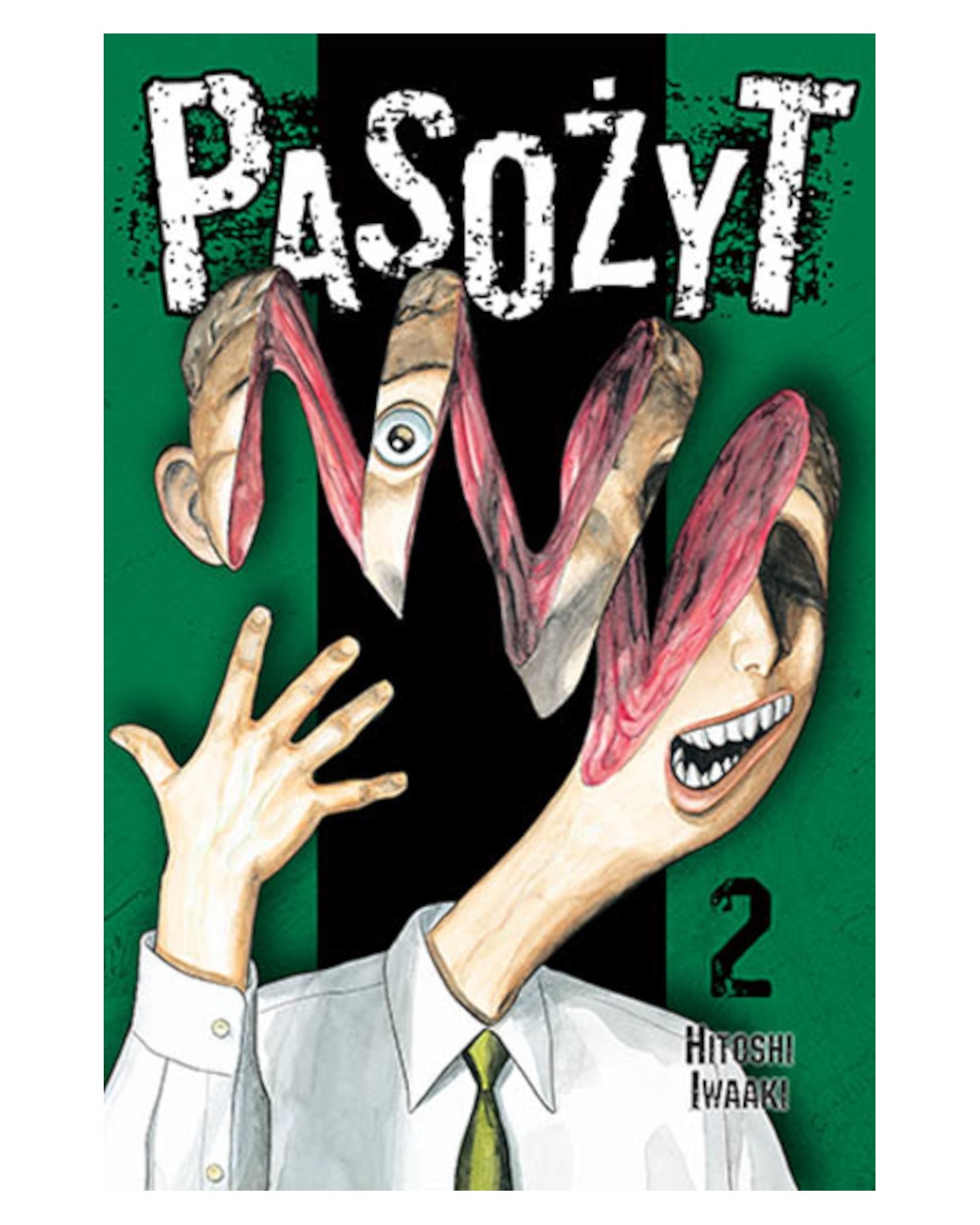 Manga Pasożyt - tom 2 — okładka mangi