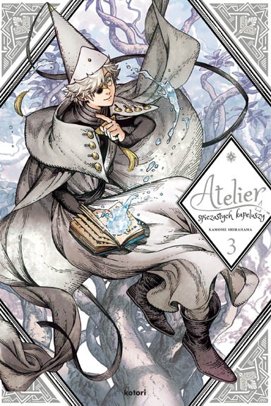 Okładka mangi (Kotori) Atelier spiczastych kapeluszy - Tom 3