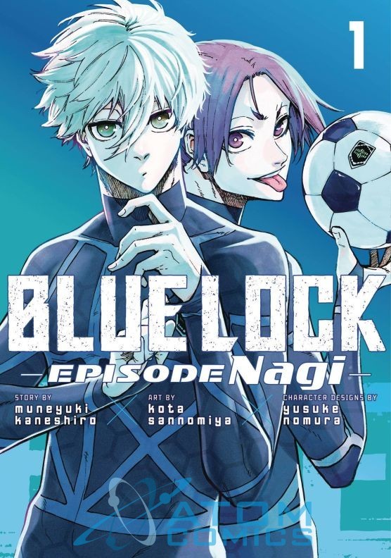 Blue Lock Episode Nagi - tom 1 (eng.) — okładka mangi