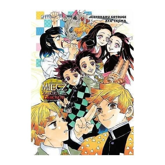 Miecz Zabójcy Demonów - Kwiat szczęścia (LN) — okładka mangi