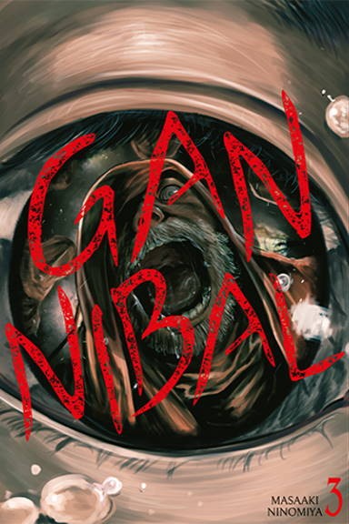 Okładka mangi (Studio JG) Gannibal - tom 3