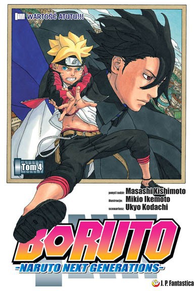 Manga - Boruto tom 4 — okładka mangi