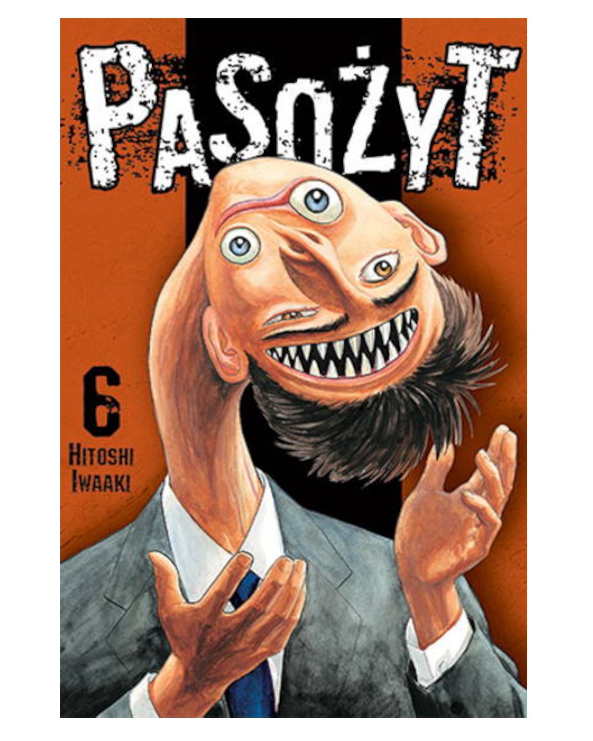 Pasożyt - tom 6 — okładka mangi