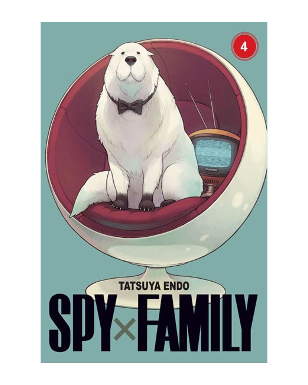 Spy x Family - tom 4 — okładka mangi
