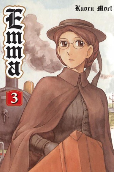 Emma - Tom 3 — okładka mangi