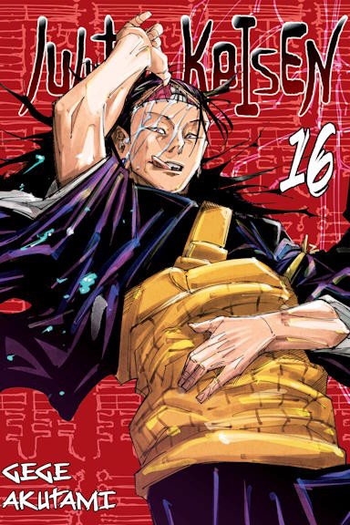 Jujutsu Kaisen - tom 16 — okładka mangi