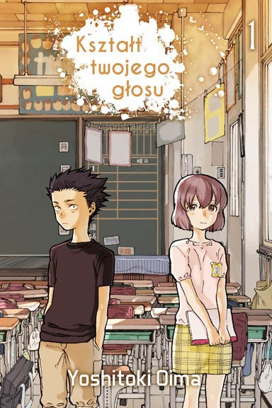 Okładka mangi (Kotori) Kształt twojego głosu - tom 1