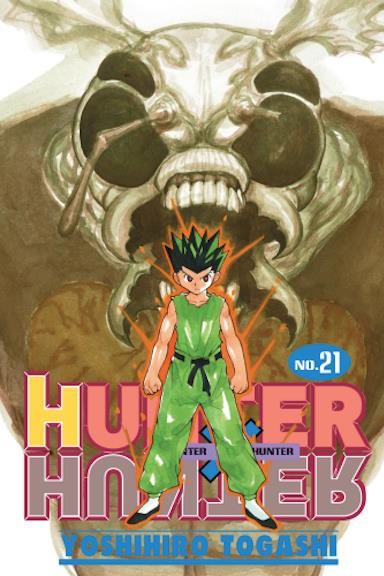 Hunter x Hunter - tom 21 — okładka mangi