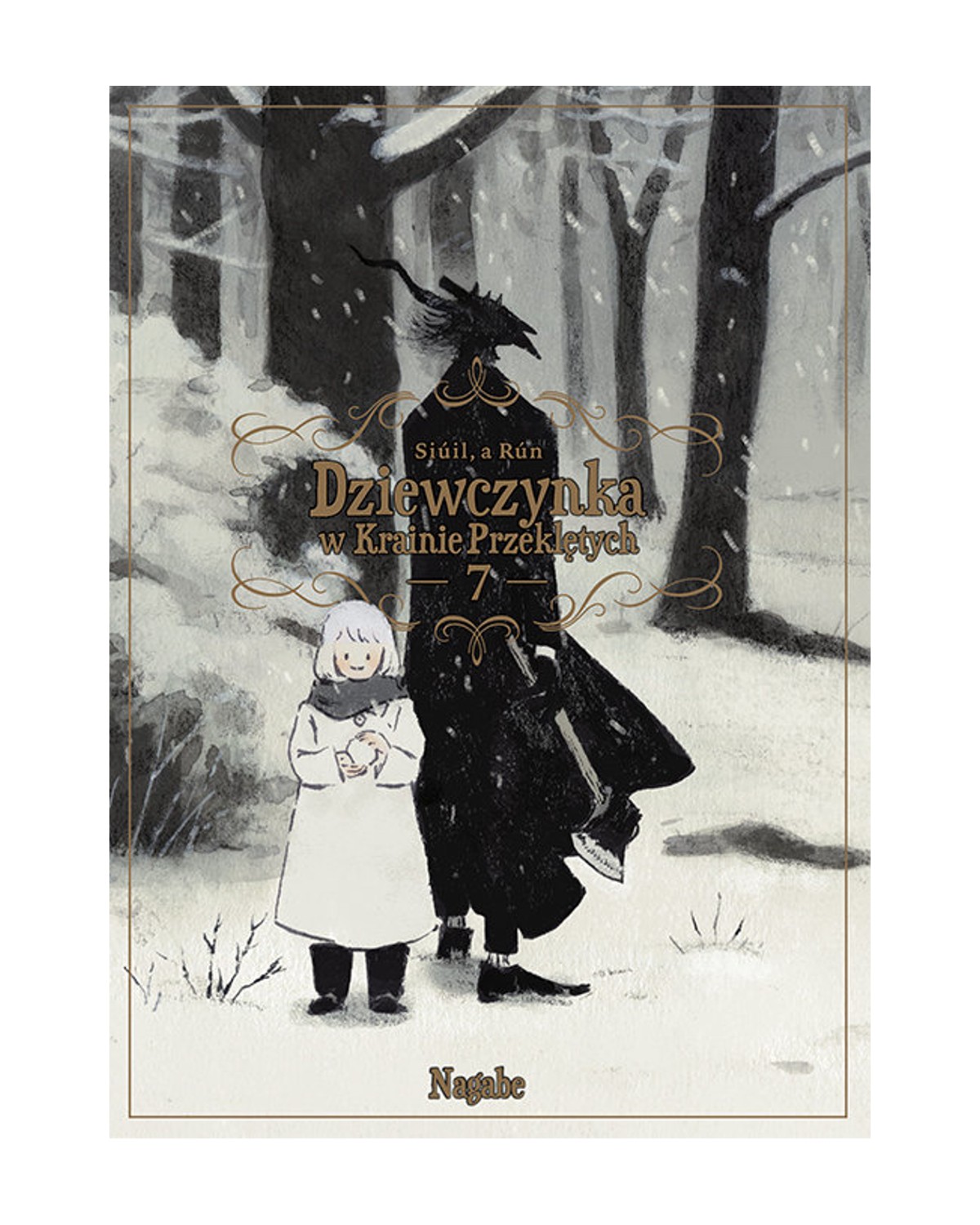 Okładka mangi (Dango) Dziewczynka w Krainie Przeklętych - Tom 7