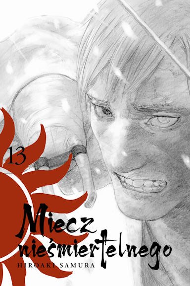 Miecz nieśmiertelnego - tom 13 — okładka mangi