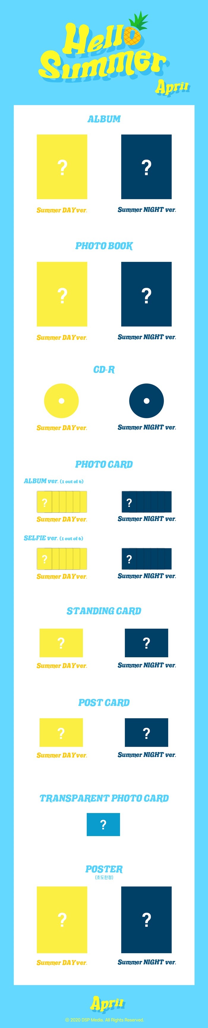 APRIL - HELLO SUMMER (SPECIAL ALBUM)