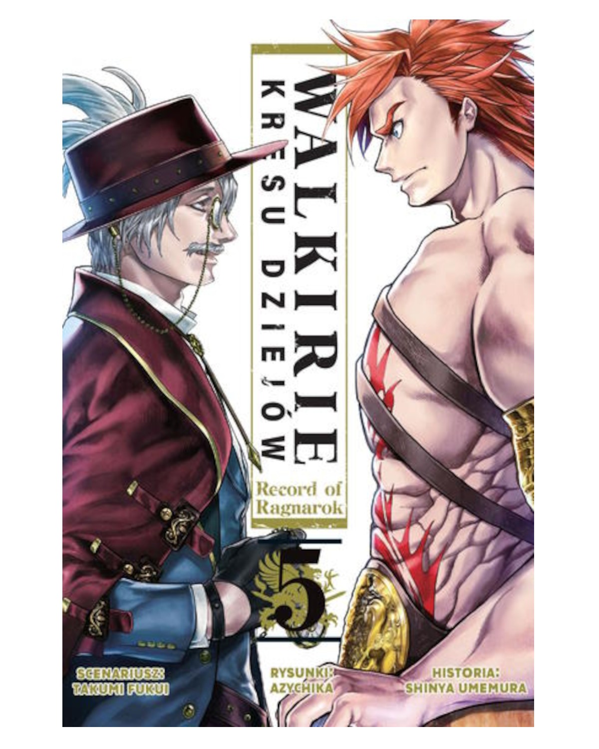 Walkirie Kresu Dziejów - tom 5 — okładka mangi