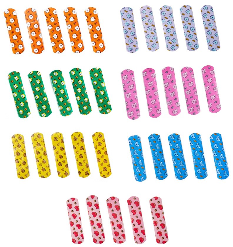 Plastry dekoracyjne z BT21 (5 szt)