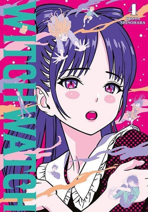 Okładka mangi (Studio JG) Witch Watch - tom 4