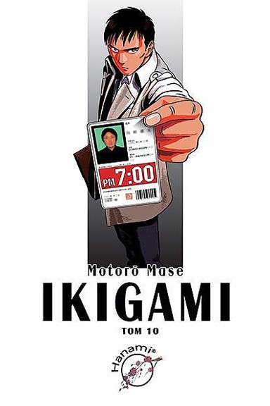 Ikigami - Tom 10 — okładka mangi