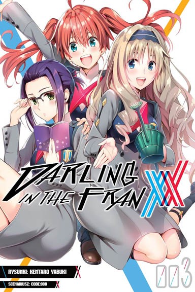 Darling in The Franxx - Tom 3 — okładka mangi