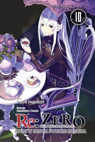 Okładka mangi (Kotori) Light Novel'a - Re:Zero kara Hajimeru Isekai Seikatsu - tom 10
