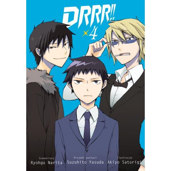 Okładka mangi Durarara!! - tom 4