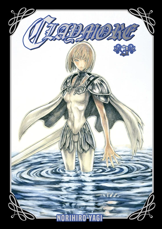 Claymore - tom 3 — okładka mangi