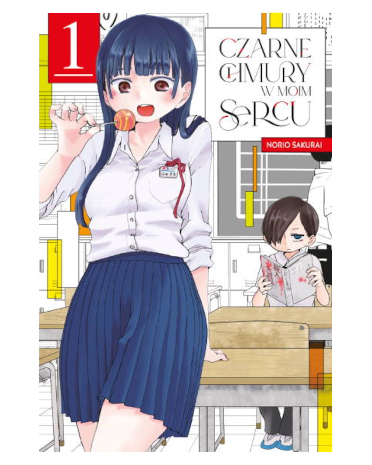 Czarne chmury w moim sercu - 1 — okładka mangi