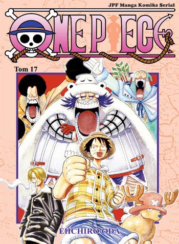 Okładka mangi Manga One Piece tom 17