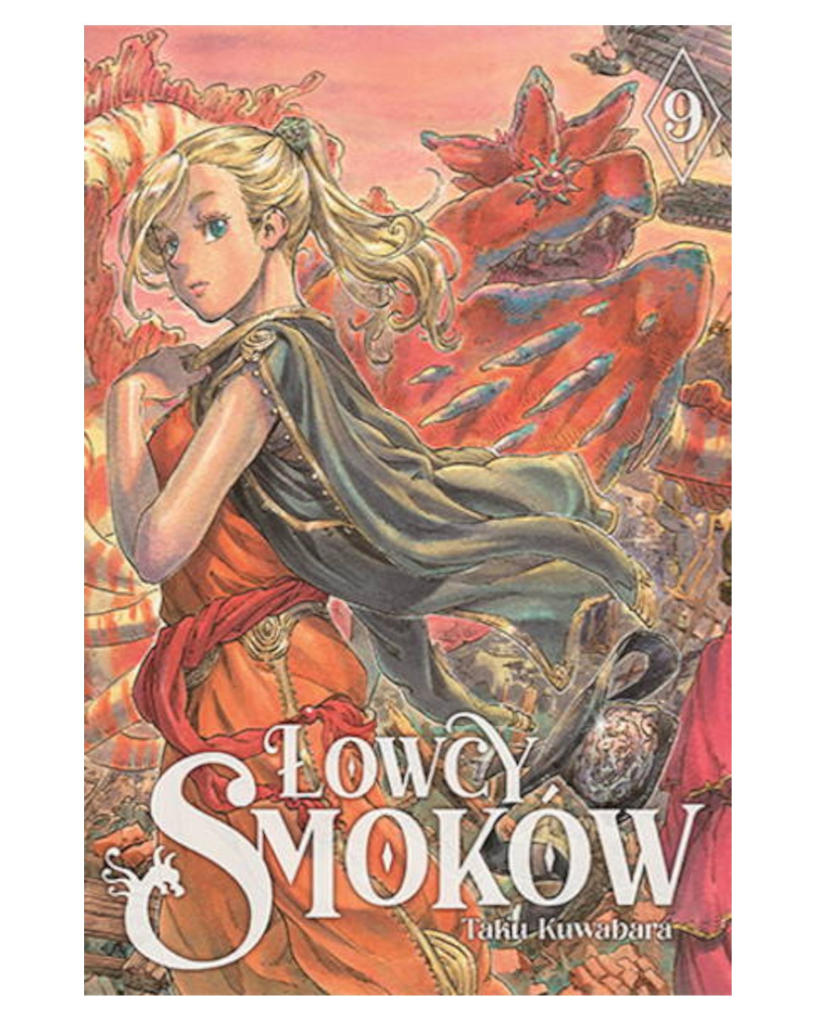 Łowcy Smoków - tom 9 — okładka mangi