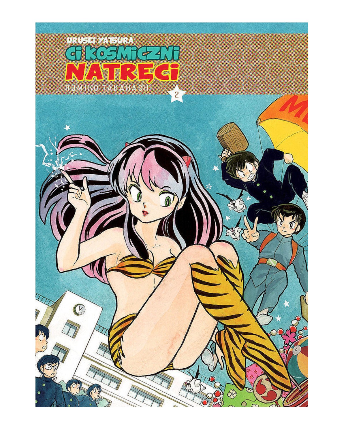 Ci Kosmiczni Natręci - tom 2 — okładka mangi