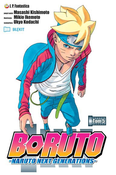 Manga - Boruto tom 5 — okładka mangi