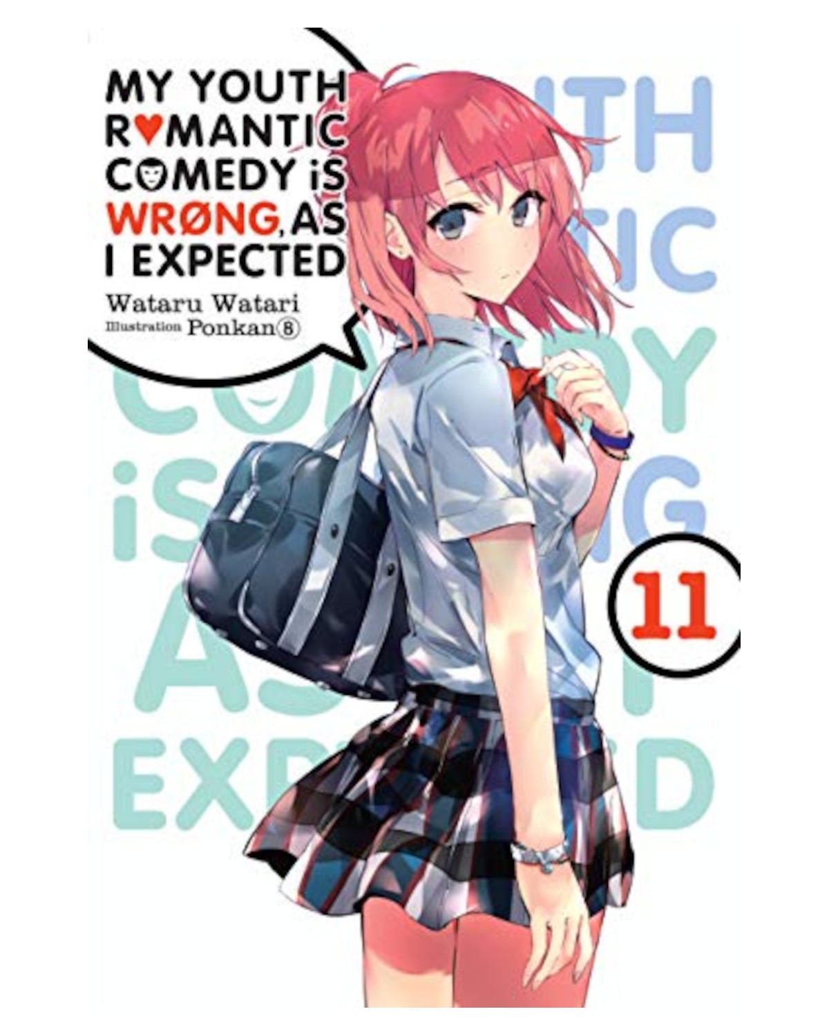 Okładka mangi (Yen Press) LN My Youth Romantic Comedy is Wrong, as I Expected - tom 11