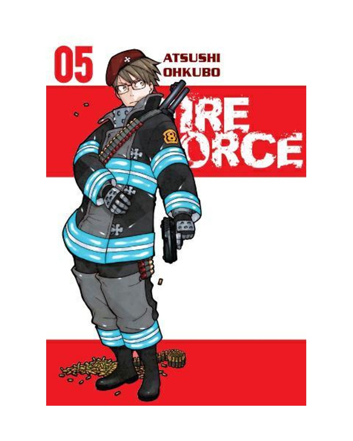 Fire Force - Tom 5 — okładka mangi