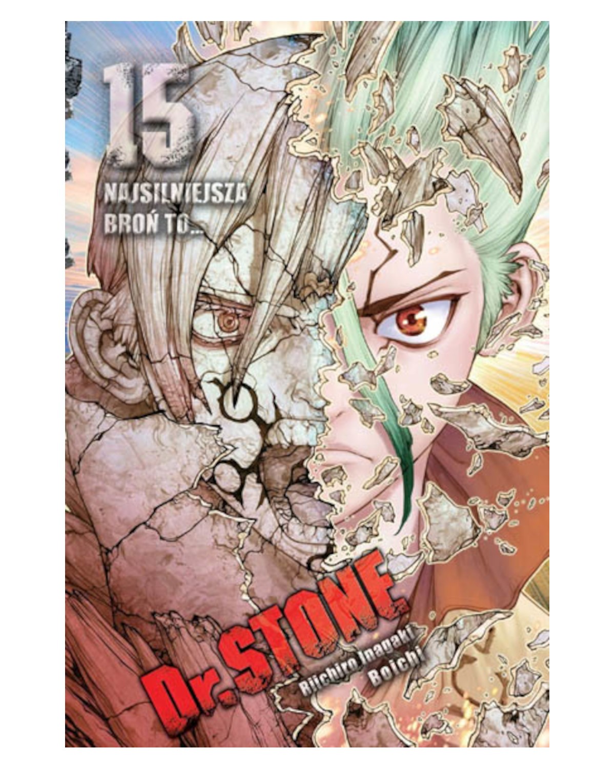 Dr. Stone - tom 15 — okładka mangi