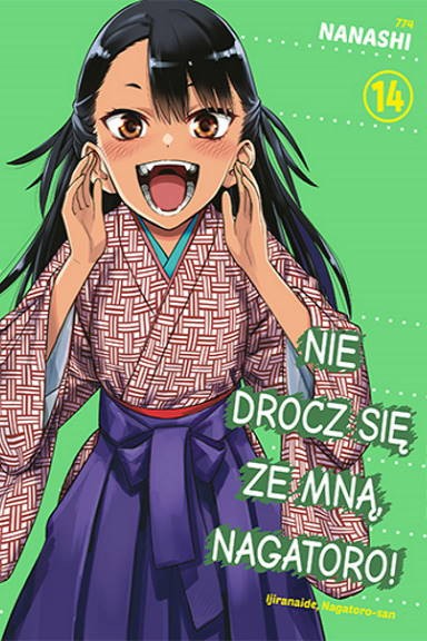 Nie drocz się ze mną, Nagatoro! - tom 14 — okładka mangi